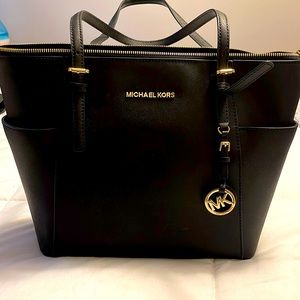 Michael Kors medium size tote bag, black